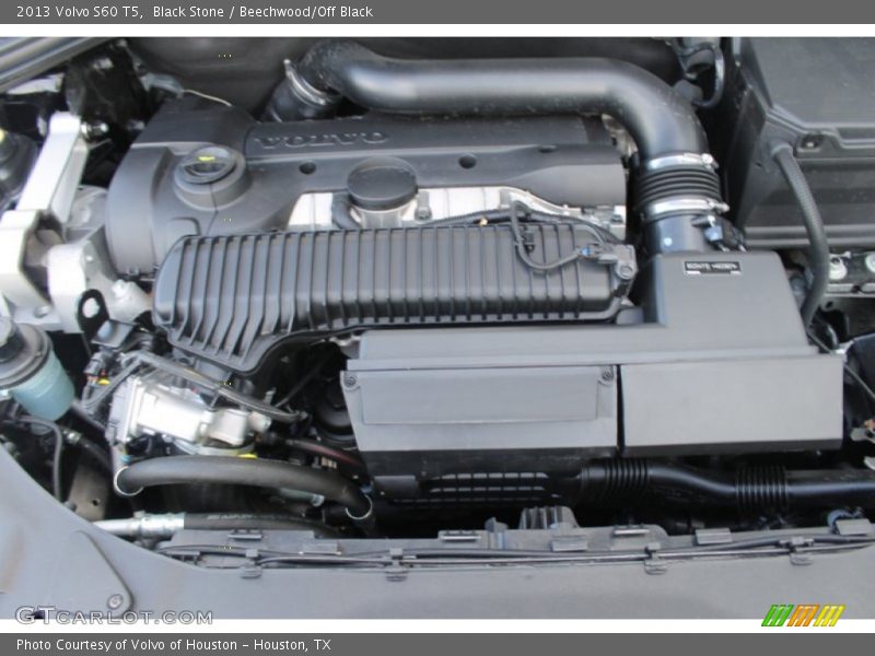Black Stone / Beechwood/Off Black 2013 Volvo S60 T5