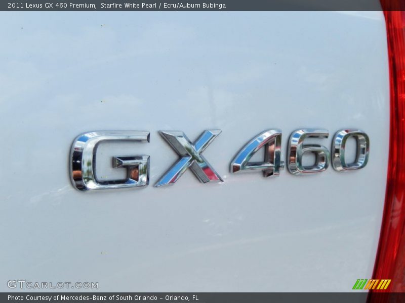 Starfire White Pearl / Ecru/Auburn Bubinga 2011 Lexus GX 460 Premium