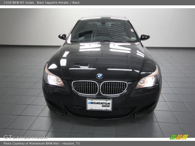 Black Sapphire Metallic / Black 2008 BMW M5 Sedan