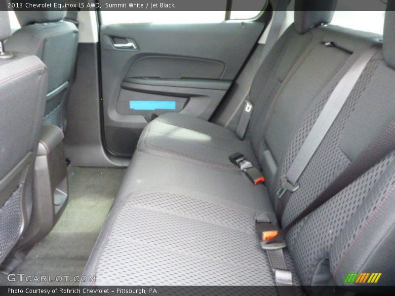 Summit White / Jet Black 2013 Chevrolet Equinox LS AWD