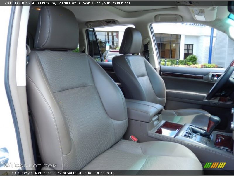 Starfire White Pearl / Ecru/Auburn Bubinga 2011 Lexus GX 460 Premium