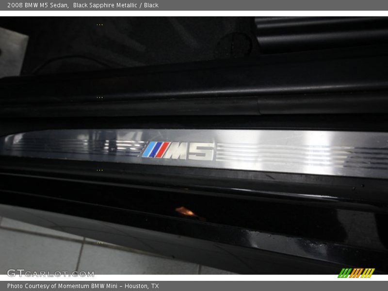 Black Sapphire Metallic / Black 2008 BMW M5 Sedan