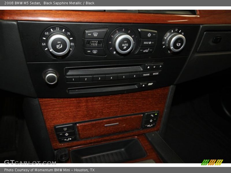 Black Sapphire Metallic / Black 2008 BMW M5 Sedan