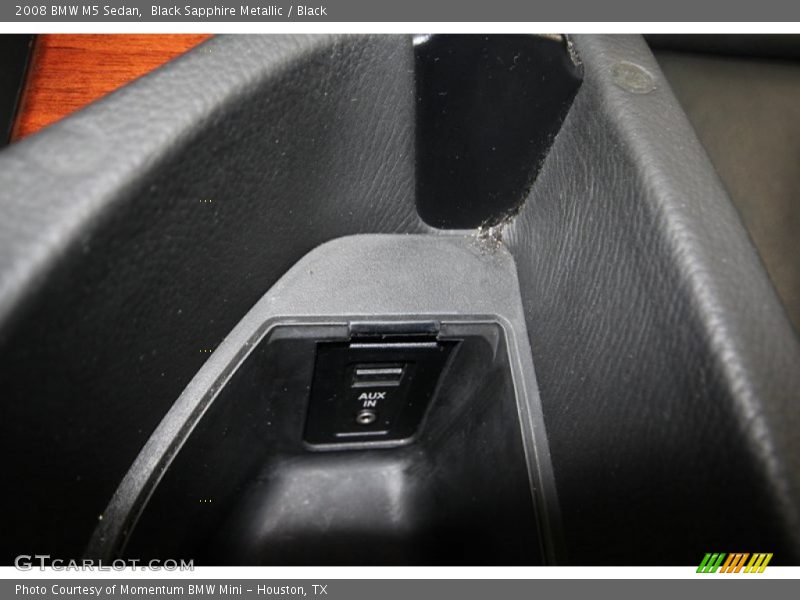 Black Sapphire Metallic / Black 2008 BMW M5 Sedan