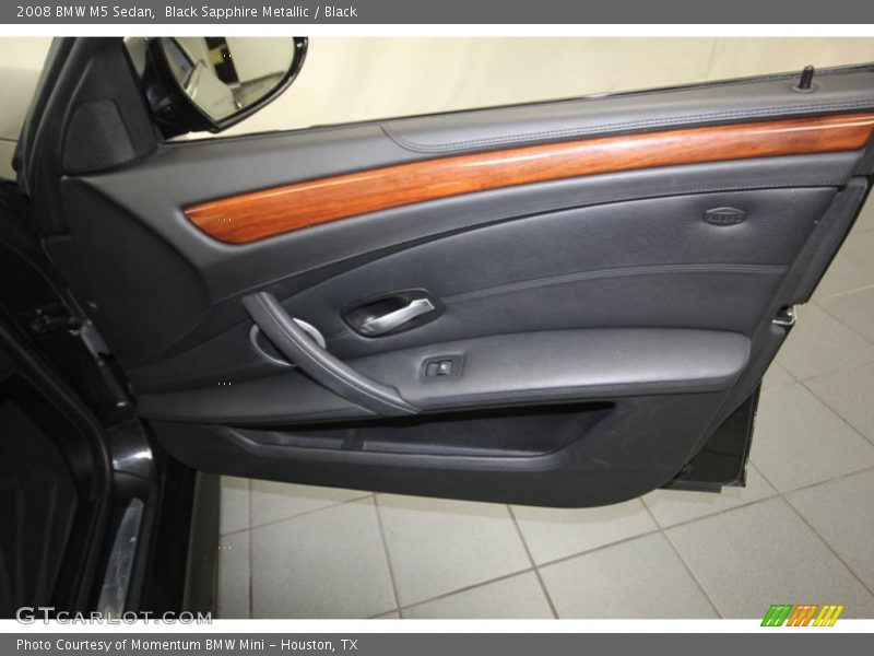 Black Sapphire Metallic / Black 2008 BMW M5 Sedan