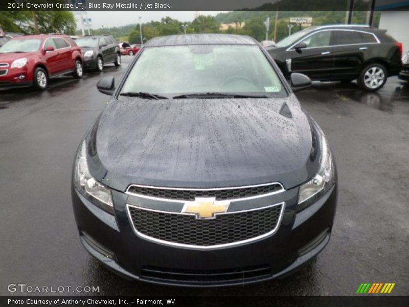 Blue Ray Metallic / Jet Black 2014 Chevrolet Cruze LT