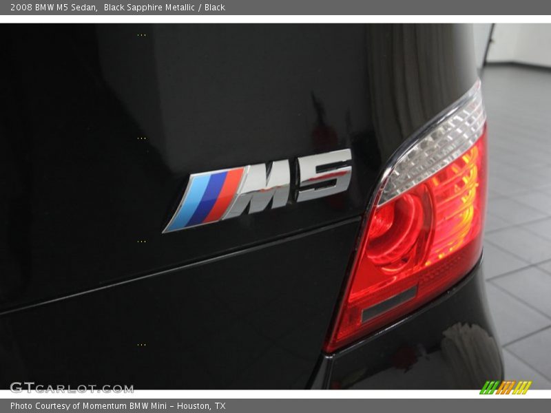 Black Sapphire Metallic / Black 2008 BMW M5 Sedan