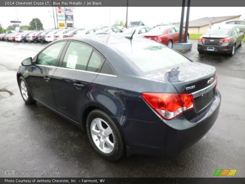 Blue Ray Metallic / Jet Black 2014 Chevrolet Cruze LT
