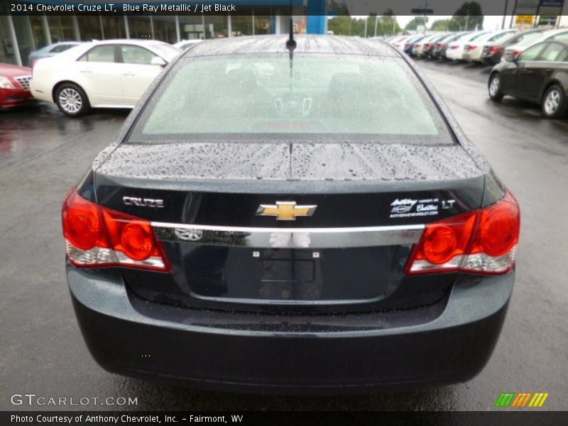 Blue Ray Metallic / Jet Black 2014 Chevrolet Cruze LT