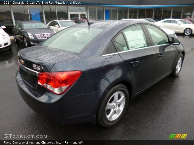 Blue Ray Metallic / Jet Black 2014 Chevrolet Cruze LT