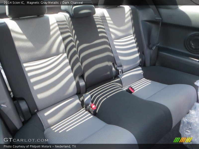 Rear Seat of 2014 tC 