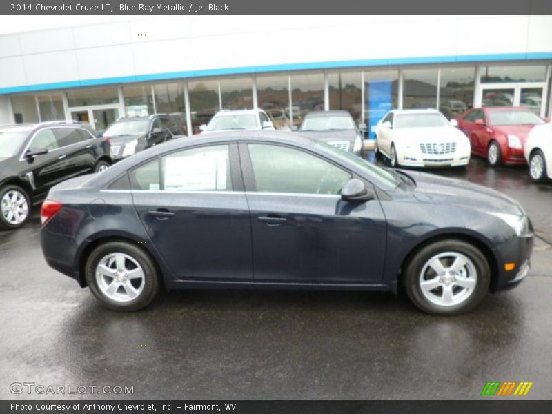 Blue Ray Metallic / Jet Black 2014 Chevrolet Cruze LT