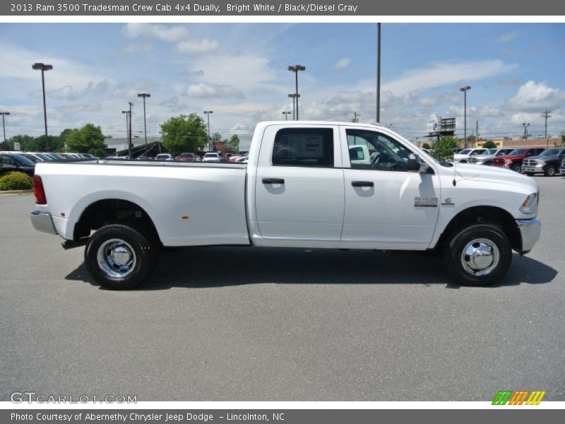  2013 3500 Tradesman Crew Cab 4x4 Dually Bright White