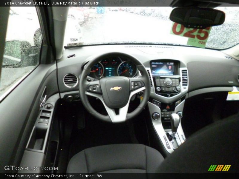 Blue Ray Metallic / Jet Black 2014 Chevrolet Cruze LT