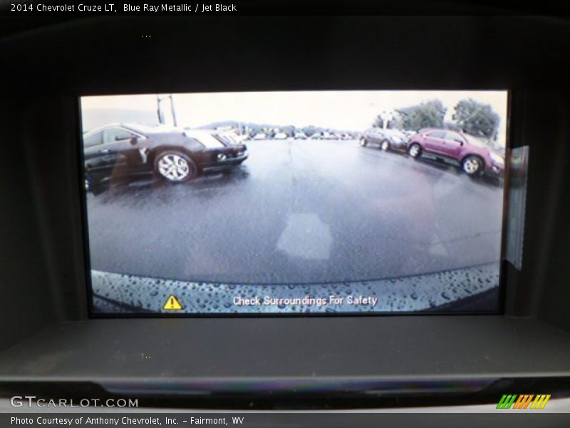 Blue Ray Metallic / Jet Black 2014 Chevrolet Cruze LT