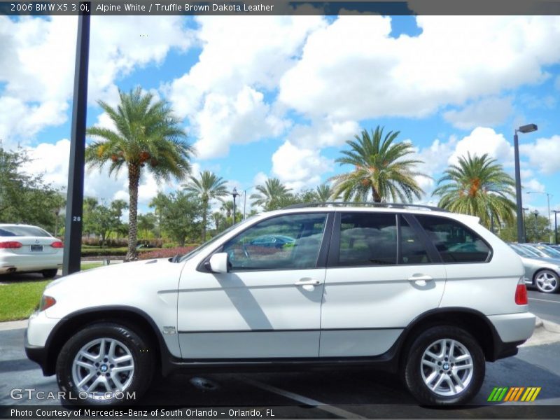  2006 X5 3.0i Alpine White