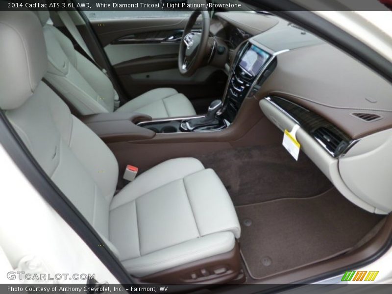 Front Seat of 2014 ATS 3.6L AWD