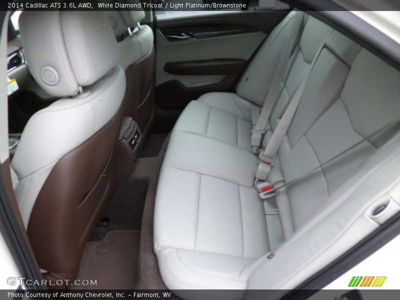 Rear Seat of 2014 ATS 3.6L AWD