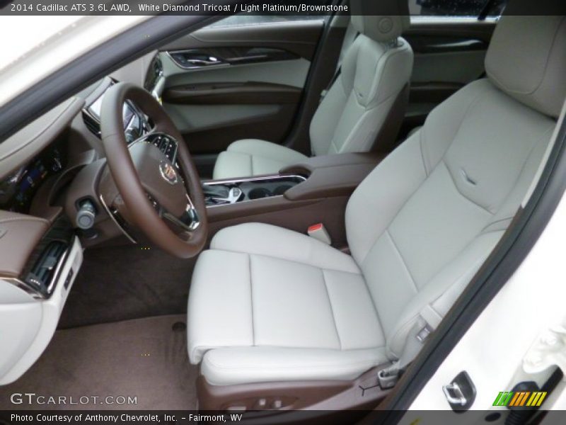 Front Seat of 2014 ATS 3.6L AWD