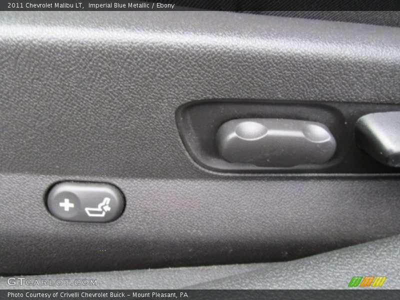 Imperial Blue Metallic / Ebony 2011 Chevrolet Malibu LT