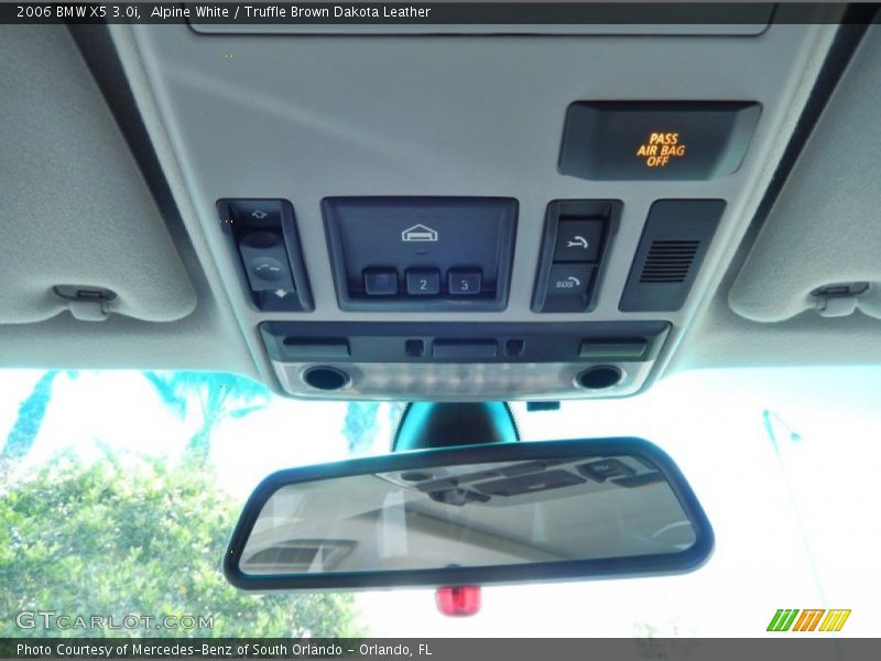 Alpine White / Truffle Brown Dakota Leather 2006 BMW X5 3.0i
