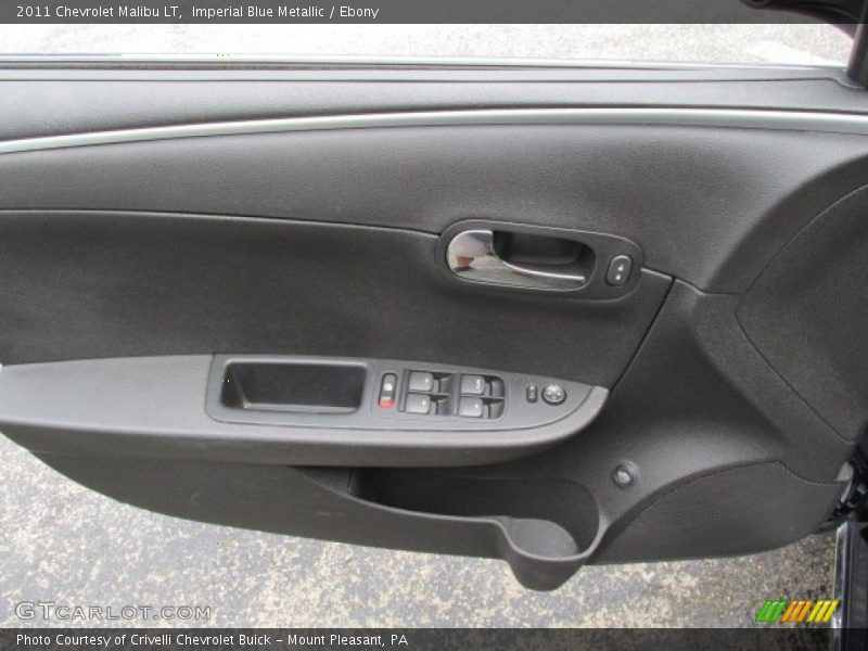 Imperial Blue Metallic / Ebony 2011 Chevrolet Malibu LT