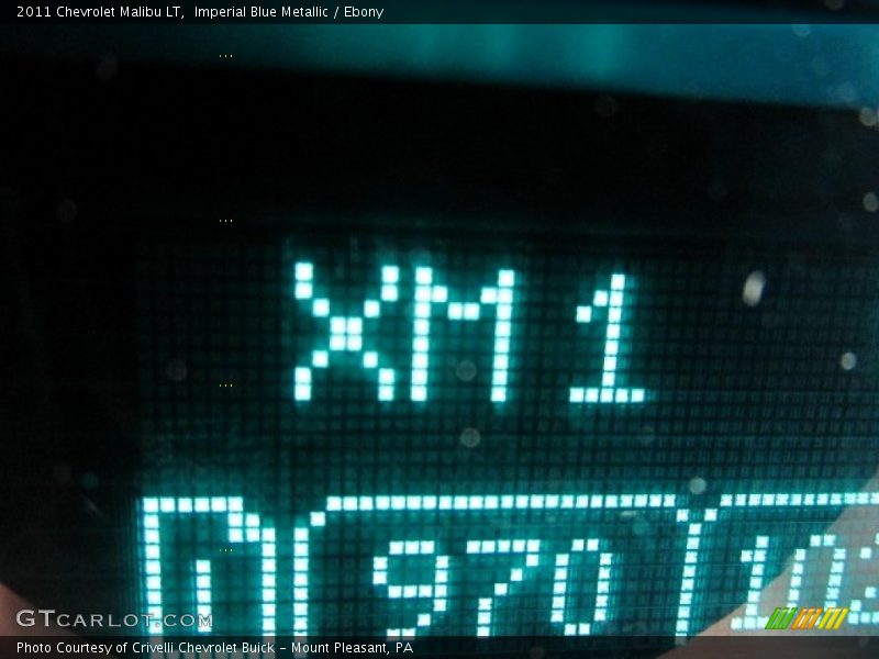 Imperial Blue Metallic / Ebony 2011 Chevrolet Malibu LT