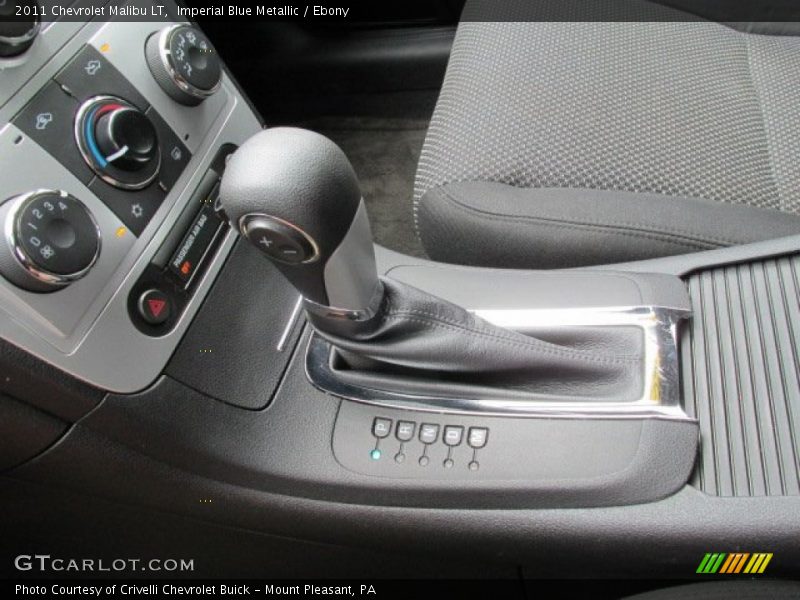 Imperial Blue Metallic / Ebony 2011 Chevrolet Malibu LT