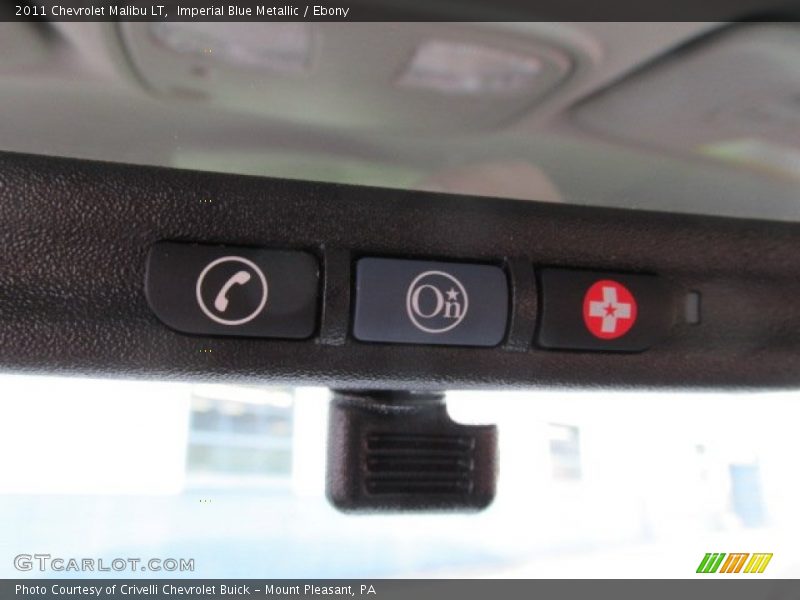 Imperial Blue Metallic / Ebony 2011 Chevrolet Malibu LT