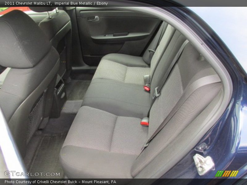 Imperial Blue Metallic / Ebony 2011 Chevrolet Malibu LT
