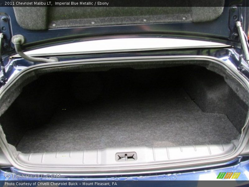 Imperial Blue Metallic / Ebony 2011 Chevrolet Malibu LT