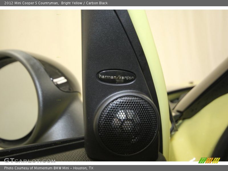 Bright Yellow / Carbon Black 2012 Mini Cooper S Countryman