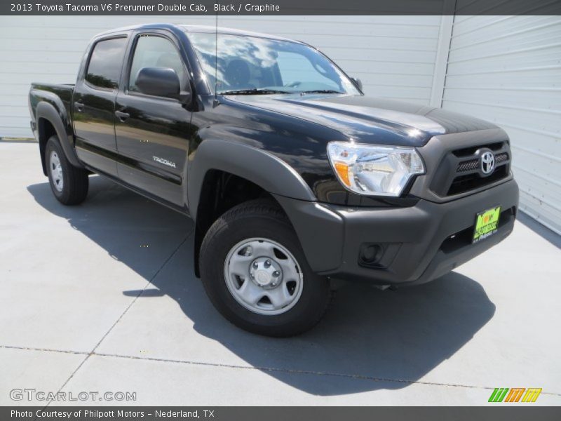 Black / Graphite 2013 Toyota Tacoma V6 Prerunner Double Cab