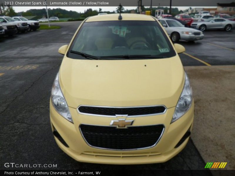 Lemonade (Yellow) / Yellow/Yellow 2013 Chevrolet Spark LS