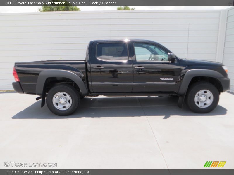 Black / Graphite 2013 Toyota Tacoma V6 Prerunner Double Cab