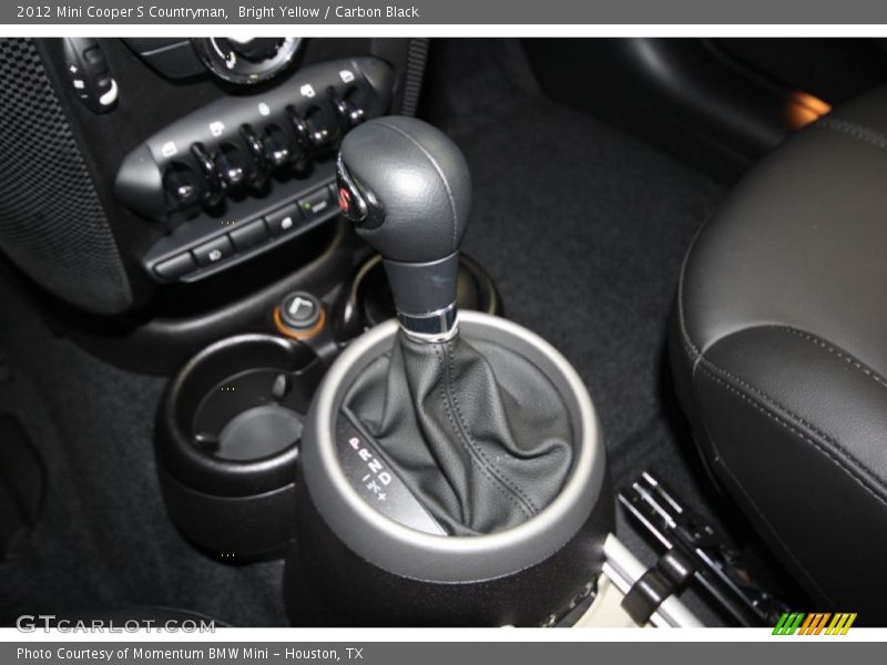 Bright Yellow / Carbon Black 2012 Mini Cooper S Countryman