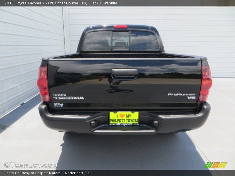 Black / Graphite 2013 Toyota Tacoma V6 Prerunner Double Cab