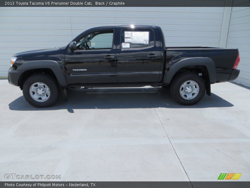 Black / Graphite 2013 Toyota Tacoma V6 Prerunner Double Cab
