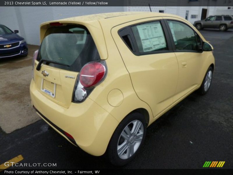 Lemonade (Yellow) / Yellow/Yellow 2013 Chevrolet Spark LS