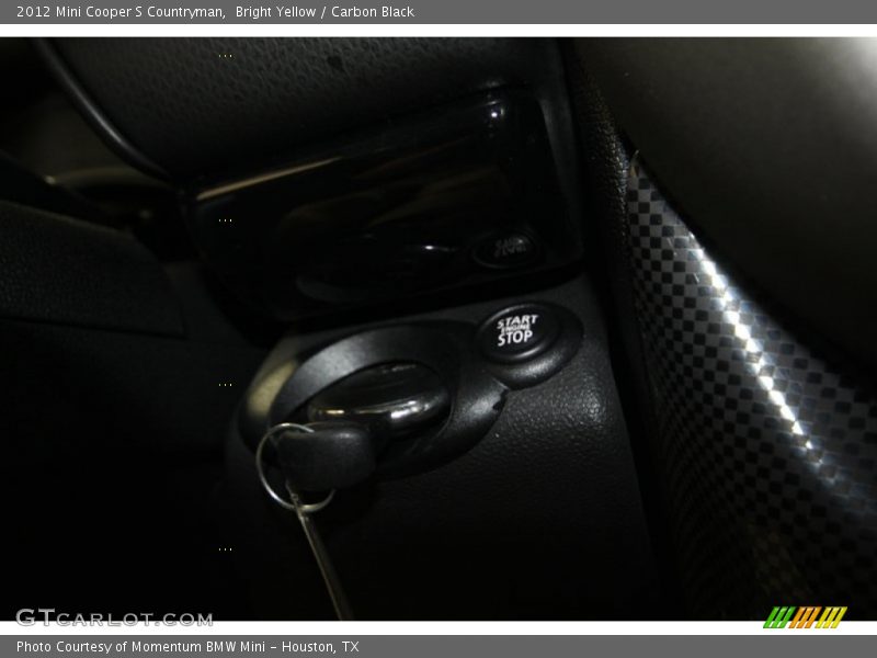 Bright Yellow / Carbon Black 2012 Mini Cooper S Countryman