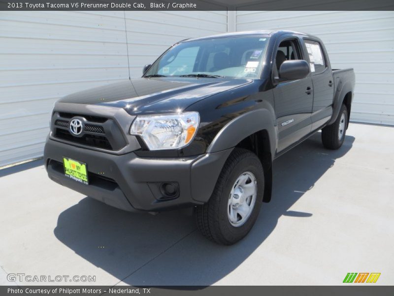 Black / Graphite 2013 Toyota Tacoma V6 Prerunner Double Cab