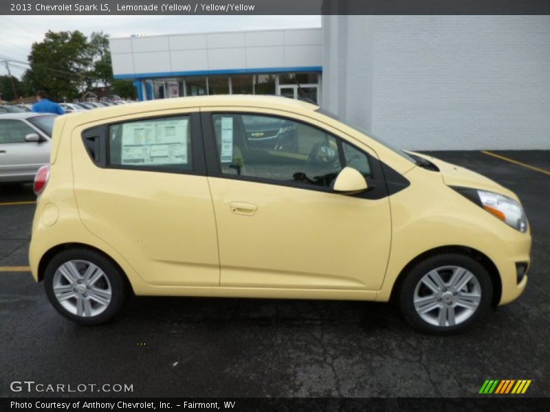 Lemonade (Yellow) / Yellow/Yellow 2013 Chevrolet Spark LS