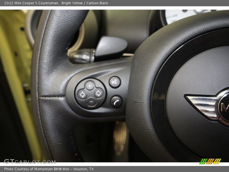 Bright Yellow / Carbon Black 2012 Mini Cooper S Countryman