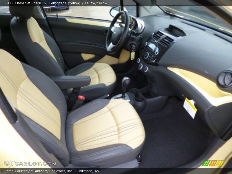 Lemonade (Yellow) / Yellow/Yellow 2013 Chevrolet Spark LS