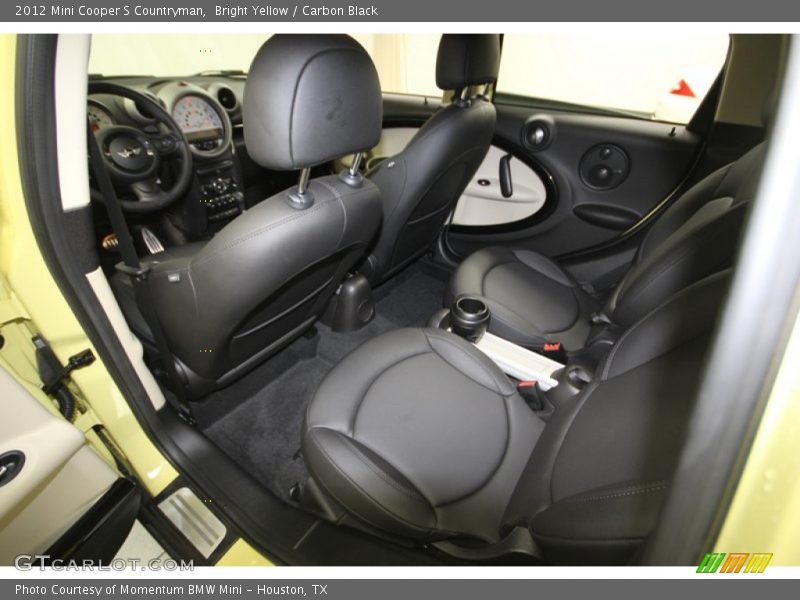 Bright Yellow / Carbon Black 2012 Mini Cooper S Countryman