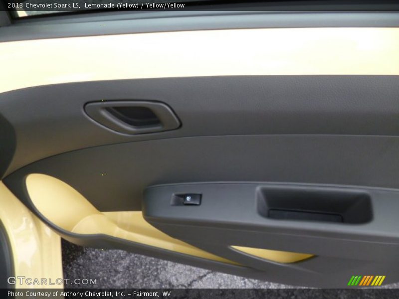 Lemonade (Yellow) / Yellow/Yellow 2013 Chevrolet Spark LS