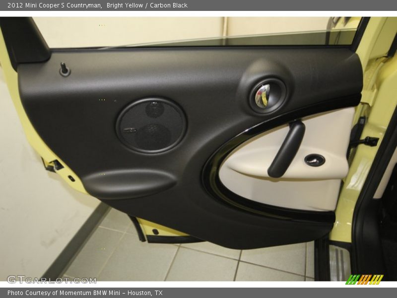 Bright Yellow / Carbon Black 2012 Mini Cooper S Countryman