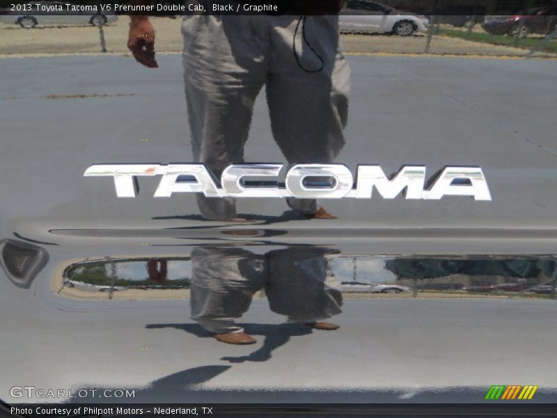 Black / Graphite 2013 Toyota Tacoma V6 Prerunner Double Cab