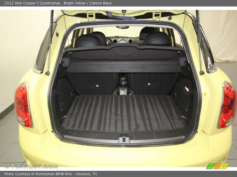 Bright Yellow / Carbon Black 2012 Mini Cooper S Countryman