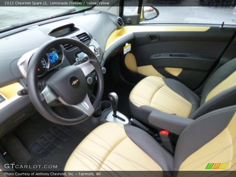 Lemonade (Yellow) / Yellow/Yellow 2013 Chevrolet Spark LS